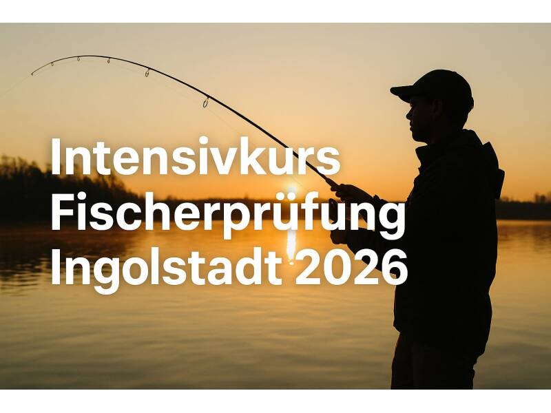 Intensiv-Vorbereitungskurs zur staatlichen Fischerprüfung – Termine 2026 in Ingolstadt - Intensivkurs Fischerprüfung 2026 in Ingolstadt | Vorbereitungskurs Angelschein Bayern