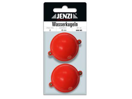Jenzi Wasserkugel rund 2 St. rot 45mm