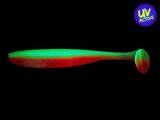 Keitech Easy Shiner 4 (10 cm) UV Lime / Orange