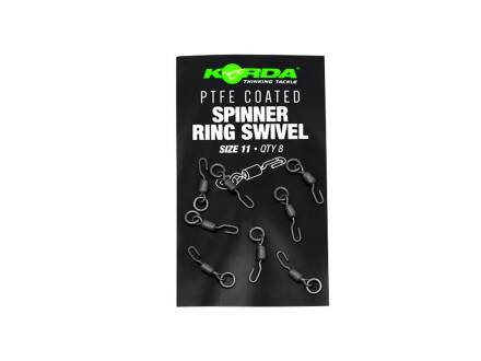 Korda Spinner Ring Swivel PTFE Coated Size 11