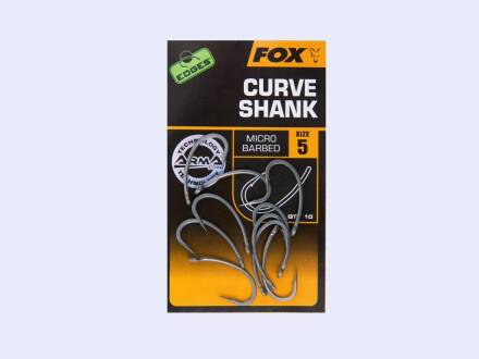 Fox Edges Curve Shank Hooks Größe 8