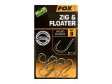 Fox Edges Zig And Floater Hooks Größe 6