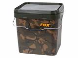 Fox Camo Square Carp Buckets 17 Liter