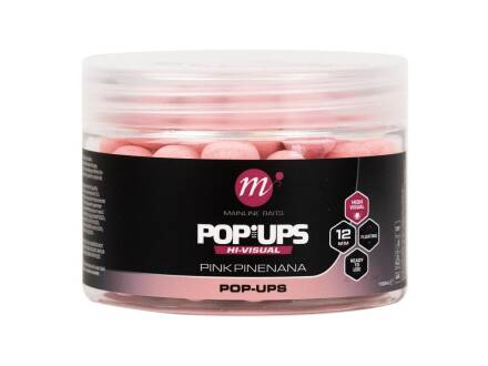Mainline High Visual Mini Pop Ups 12mm Shellfish Black Pepper / Washed Out Pink