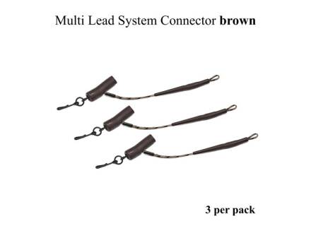 Poseidon Multi Lead System Connector Brown Size "S" 85/ 92gr; 3/ 3,25oz