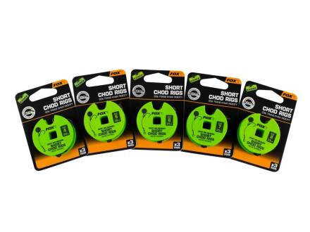 Fox Stiff Chod Rig Short 25 lb Size 8