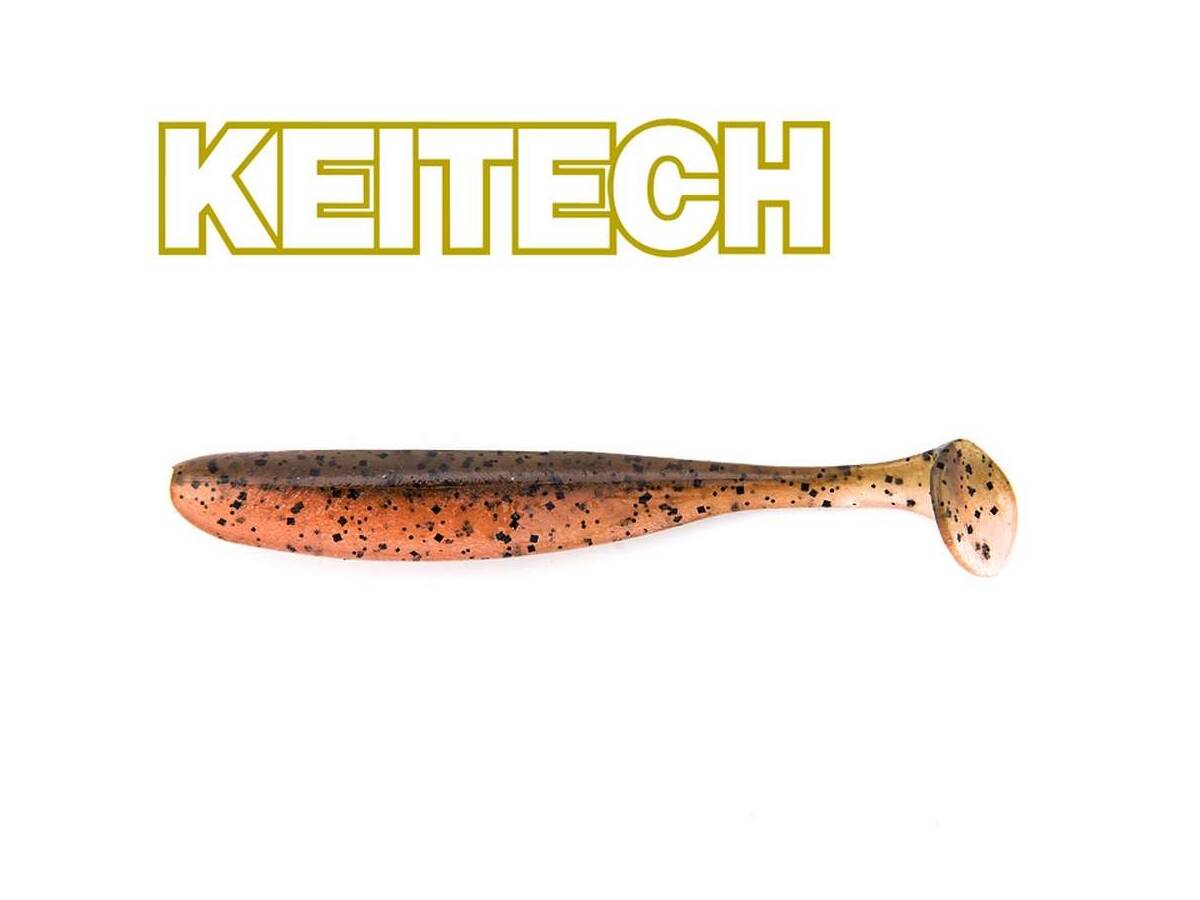 Keitech Easy Shiner 2 Green Pumpkin PP Shad