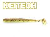 Keitech Swing Impact 4 (10 cm) Green Pumpkin / Chartreuse