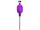 Fox Black Label Dumpy Bobbin Purple