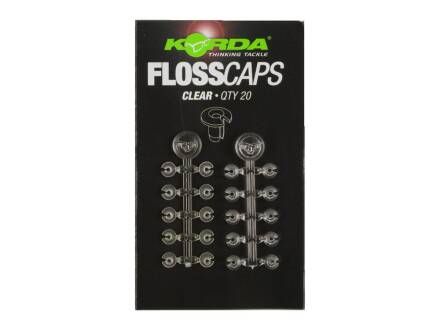 Korda Floss Caps Clear
