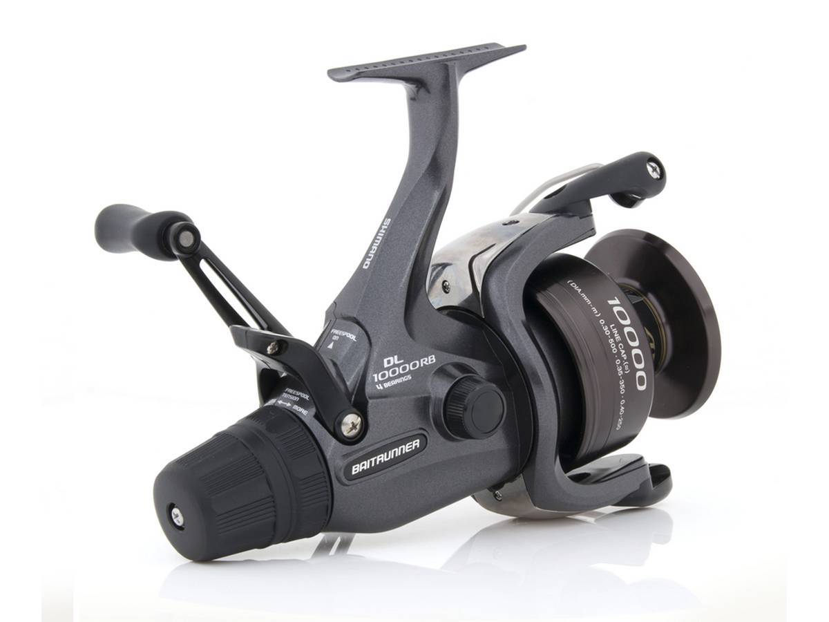 Mulinello Da Pesca SHIMANO BAITRUNNER DL 6000 - Per Pesca A Fondo, Carpa, Surfcasting, Robusto E Affidabile