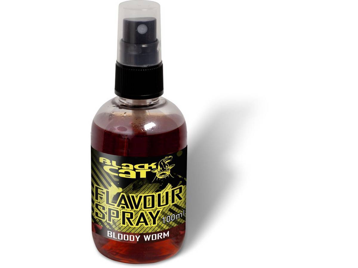 Black Cat Flavour Spray Appât 100 Ml - Arôme Attractif Pour Pêche Au Poisson