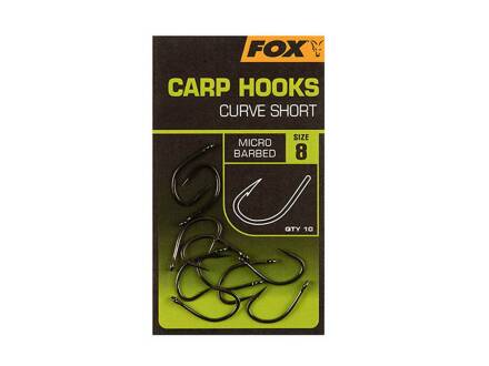 Fox Carp Hooks Curve Shank Short 8