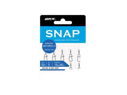BKK DUOLOCK SNAP SWIVEL-51 00 5 Stk