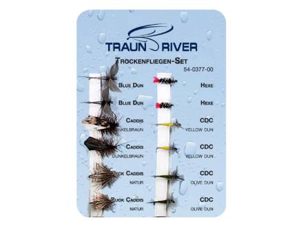 Traun River Trockenfliegen Set