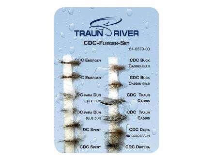 Traun River CDC Fliegen Set
