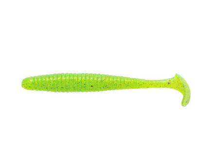 Noike Smokin Swimmer 3" 7,6cm Green Pumpkin Chartreuse UV