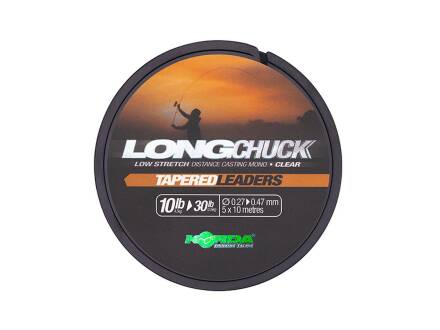 Korda Long Chuck Tapered Leaders 10-30lb