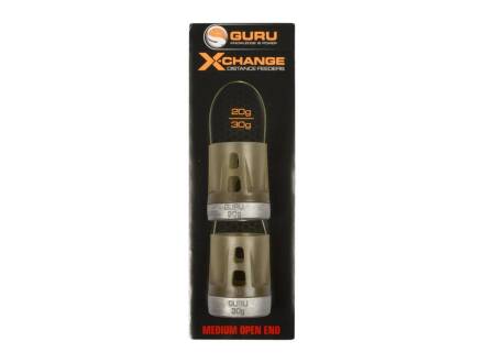 Guru X-Change Distance Feeder Solid Medium 40g+50g