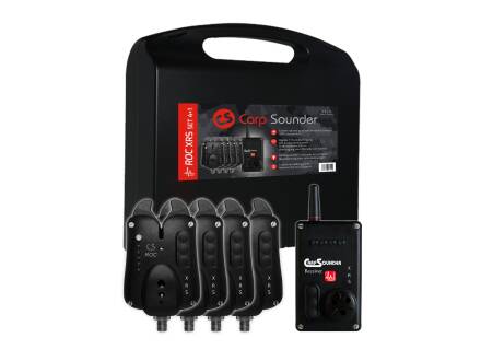 Carp Sounder Roc XRS ACC Funk 4+1 Set im Koffer