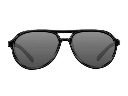 Korda Sunglasses Aviator Mat Black Frame Grey lens