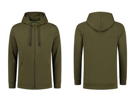 Korda Kore Zip Pro Hoodie Olive M