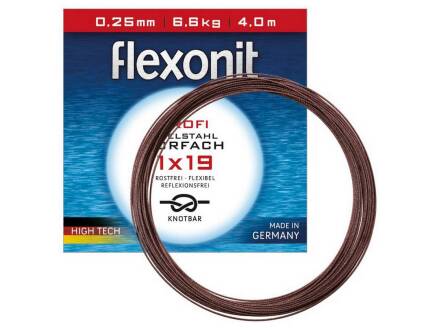Flexonit 1x19 Stahlvorfach 0,15mm