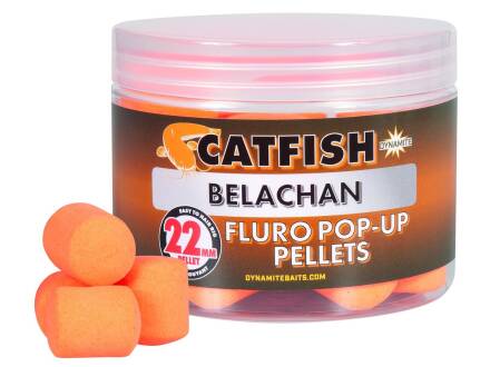 Dynamite Baits Belachan Fluro Pop-Up Pellets 22mm