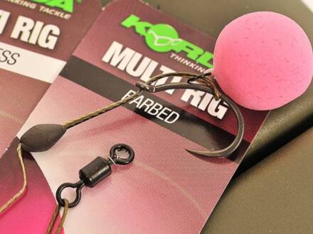 Korda Multi Rig Barbless Size 4B Krank Choddy, Kamo 30lb