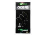 Korda Chod Rig Short Barbless 2,5 cm Size 4 barbless