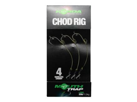 Korda Chod Rig Long Barbless 5 cm Size 4 barbless