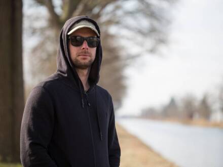 Korda Kore Black Zip Hoodie S