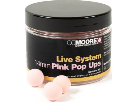 CC Moore Live System Pop Ups 14mm Pink