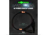 Korda Dark Matter Leader 50cm QC Hybrid Clip
