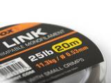 Fox Edges Link Trans Khaki Mono 0.53mm/25lb  (20m)