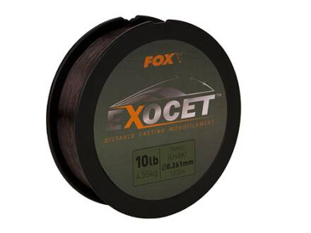Fox Exocet® Mono Trans Khaki 0.261mm 10lbs / 4.55kgs