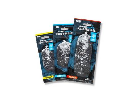Nash Speedload Solid PVA Bags Small Slow Melt