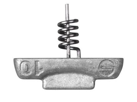 Spro Zinc Screw-In Softbait Weights 3pc 5gr