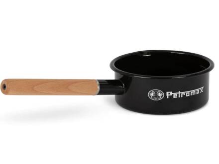 Petromax Emaille Stieltopf schwarz 1 Liter