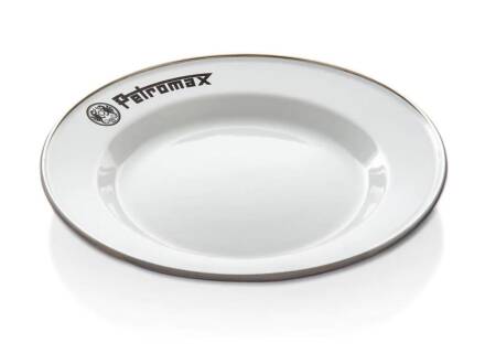 Petromax Emaille Teller weiß 2 Stück (18 cm)