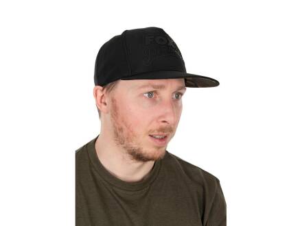 FOX BLACK/CAMO FLAT PEAK SNAPBACK CAP