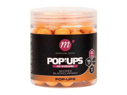 Mainline High Visual Pop-ups Scopex & Blackcurrant 15mm
