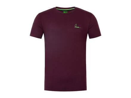 Korda Minimal Tee Burgundy XXXL