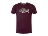 Korda Outline Tee Burgundy L
