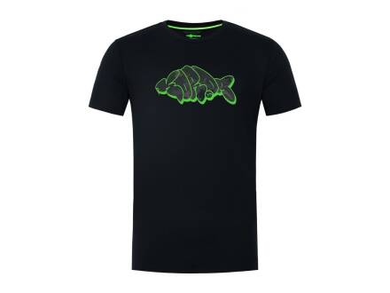 Korda Outline Tee Black