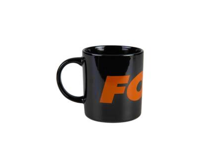 Fox Black and Orange Logo Ceramic Mug