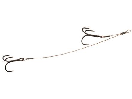 Fox Rage 49 Strand Double Stinger  Hook Size 6&8 - 6kg/10cm 5cm