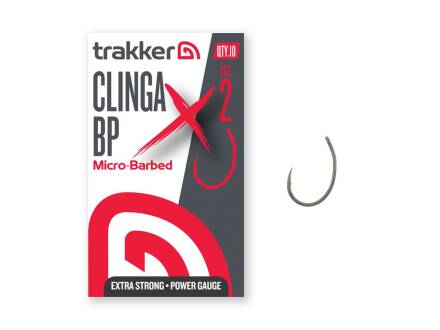 Trakker Clinga BP XS Hooks Size 2 (Micro Barbed)