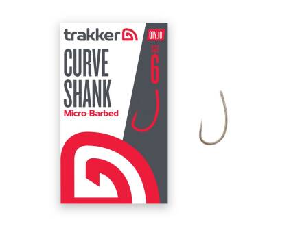 Trakker Curve Shank Hooks Size 6 (Micro Barbed)