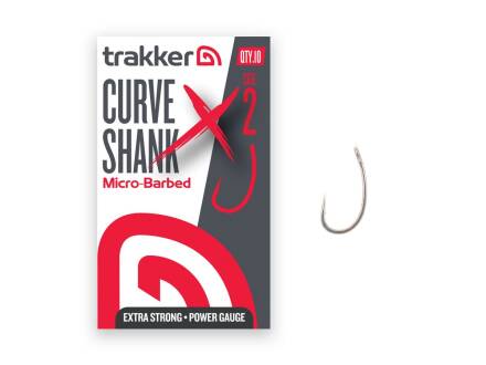 Trakker Curve Shank XS Hooks Size 2 (Micro Barbed)